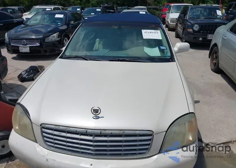 2002 Cadillac Deville Standard z USA, uszkodzony, nr VIN 1G6KD54Y42U206950